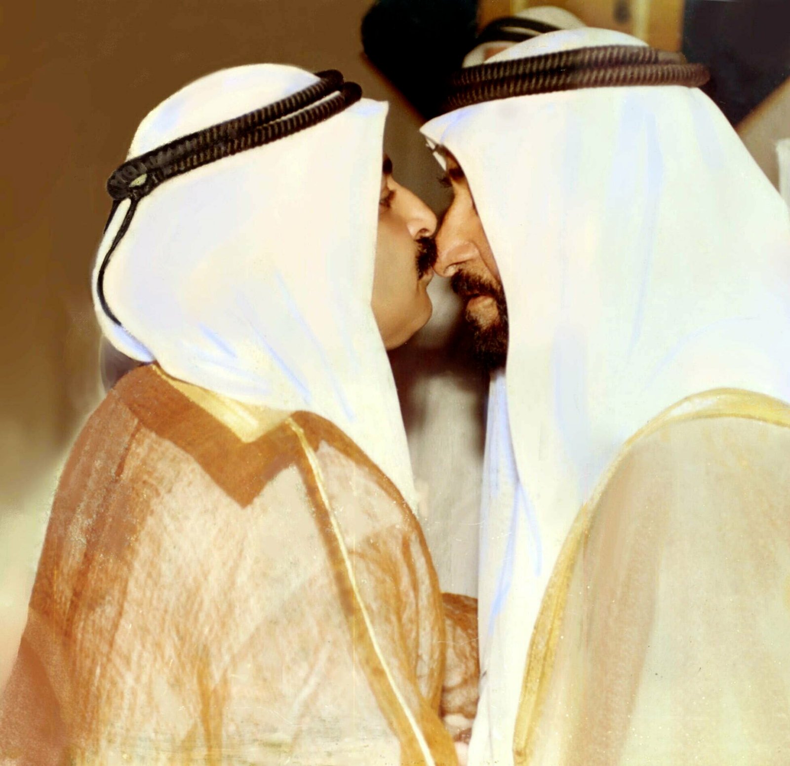 H.H. Sheikh Faisal Bin Khalid Al Qassimi​ with sheikh zaid